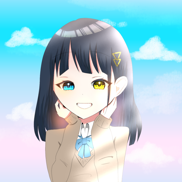 あいこぉんを描いた