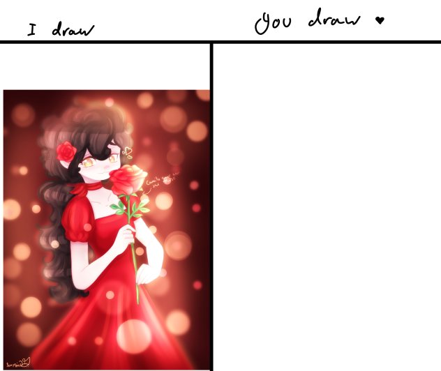 My first “I draw, you draw”