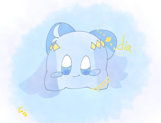 ダイヤちゃん試し書き