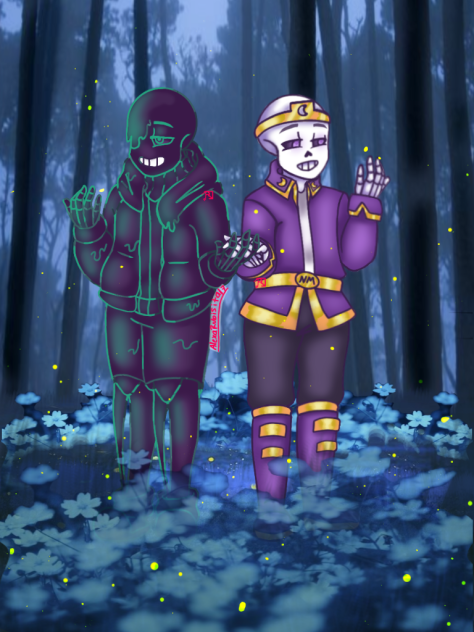 nightmare's sans corrupto e incorrupto