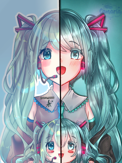 Hatsune Miku colour collab~