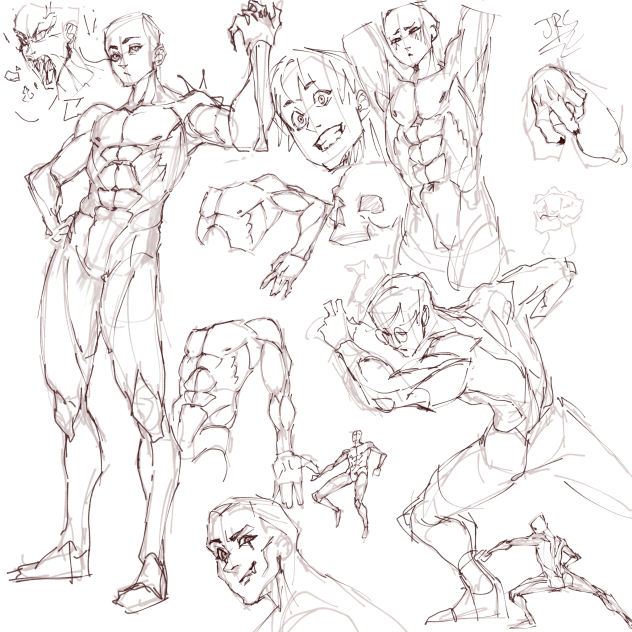 males torso pravtive