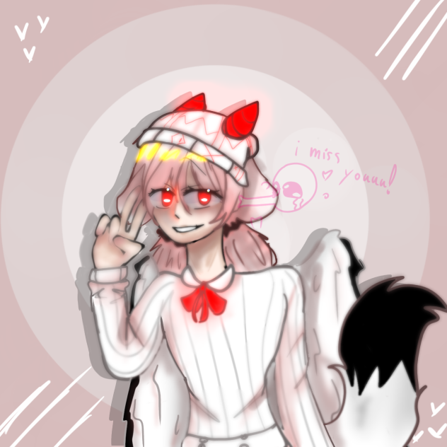 V... she is my old oc✨