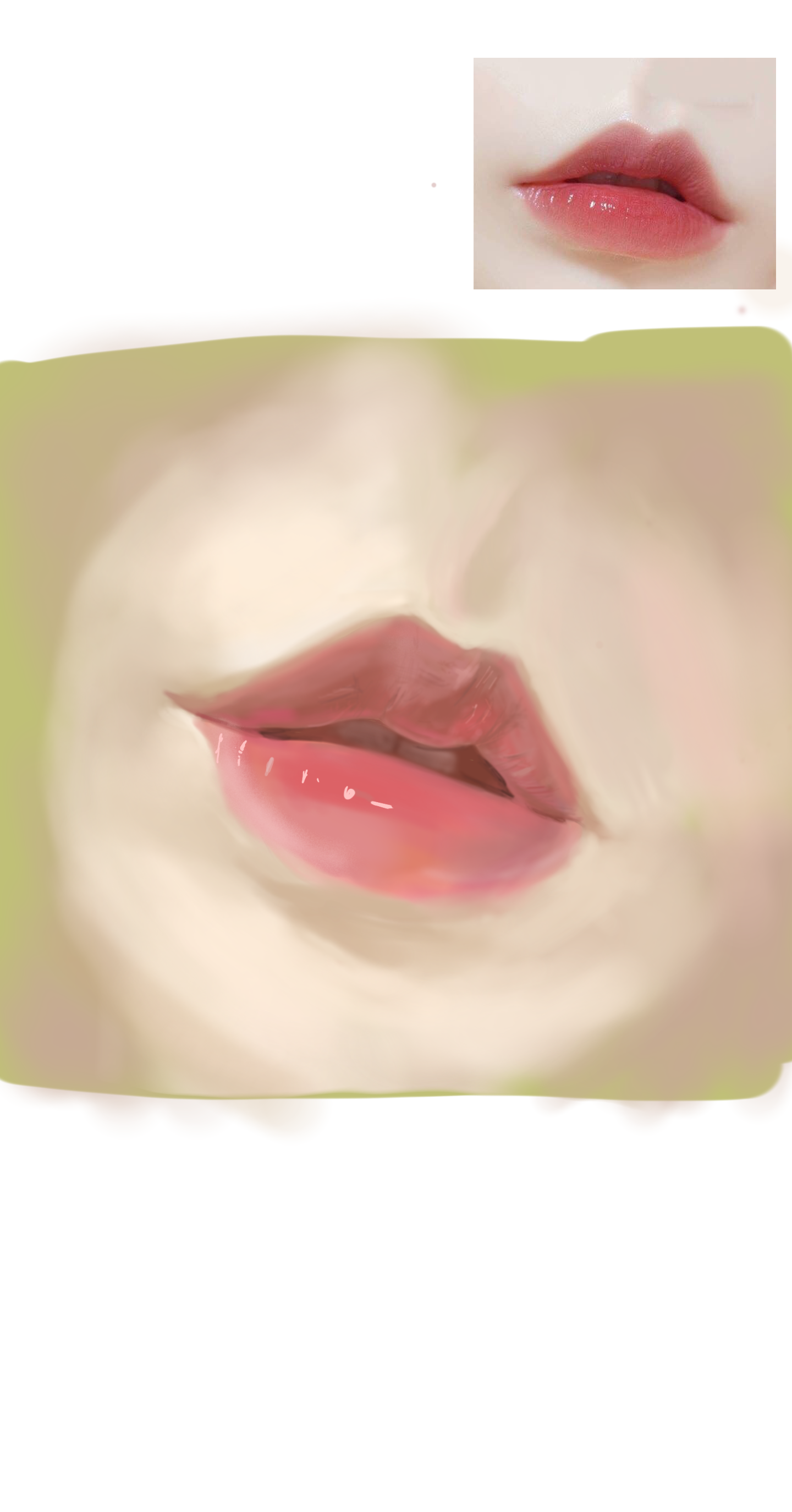 estudo de boca - ibisPaint