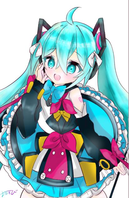 お結び様の線画