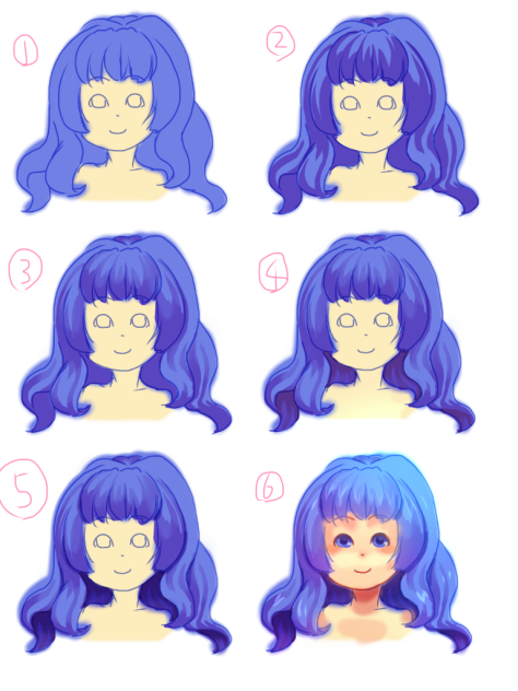 髪塗りメモ1