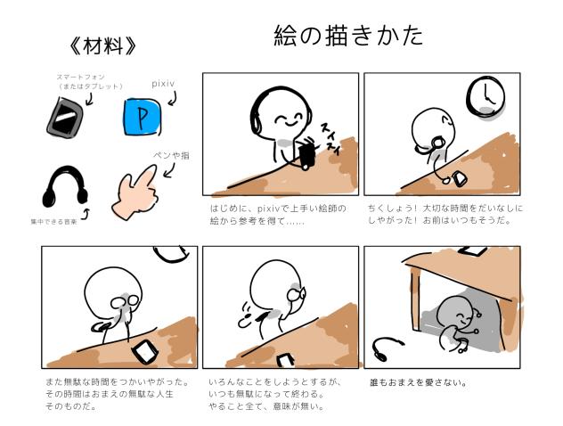 絵の描きかた講座ー！