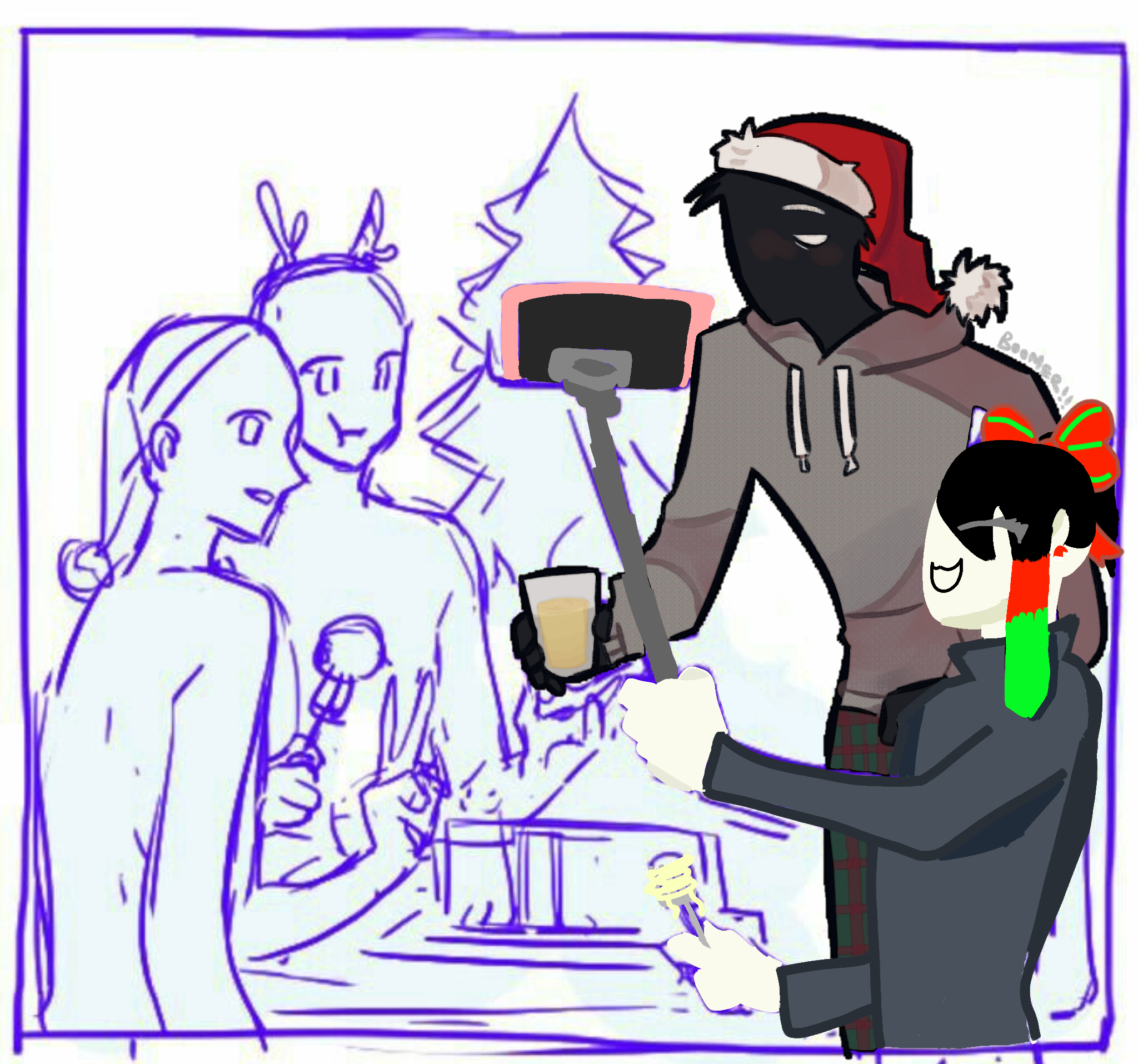 Christmas Collab - ibisPaint