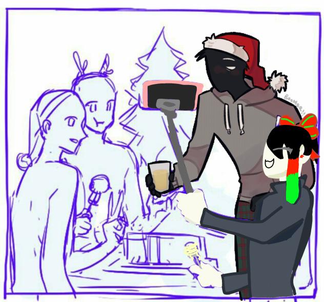 Christmas Collab - ibisPaint