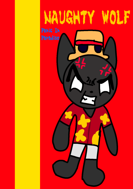 Naughty Wolf Panic in Paradise