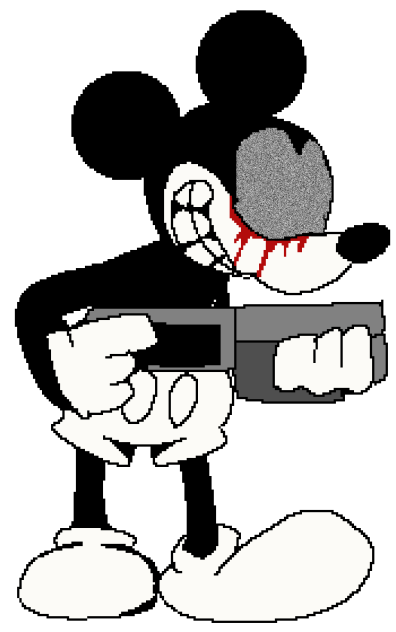 suicide mouse with shotgun but remaster