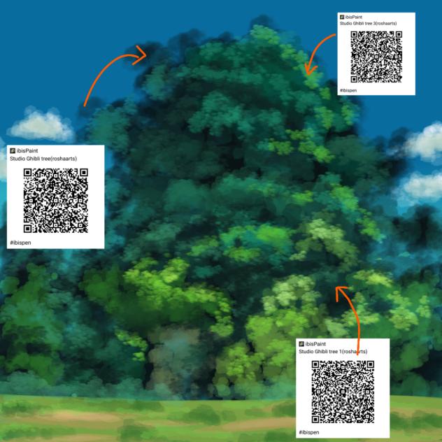 Studio Ghibli brush (roshaarts)