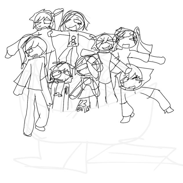 a quick sketch before new year.