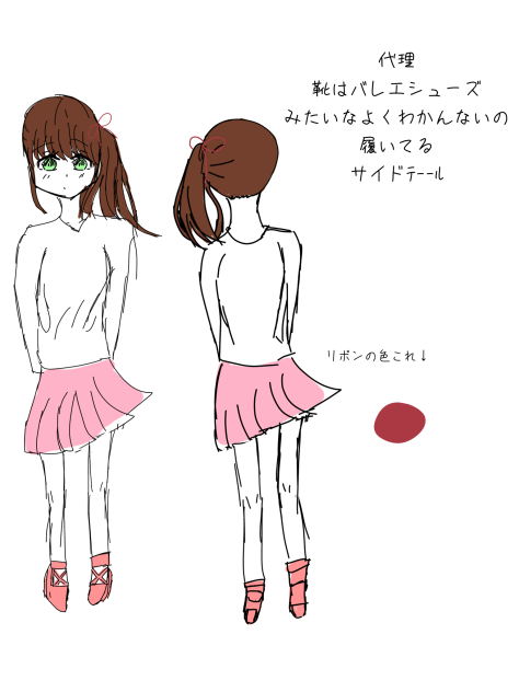 代理のきゃらでざ