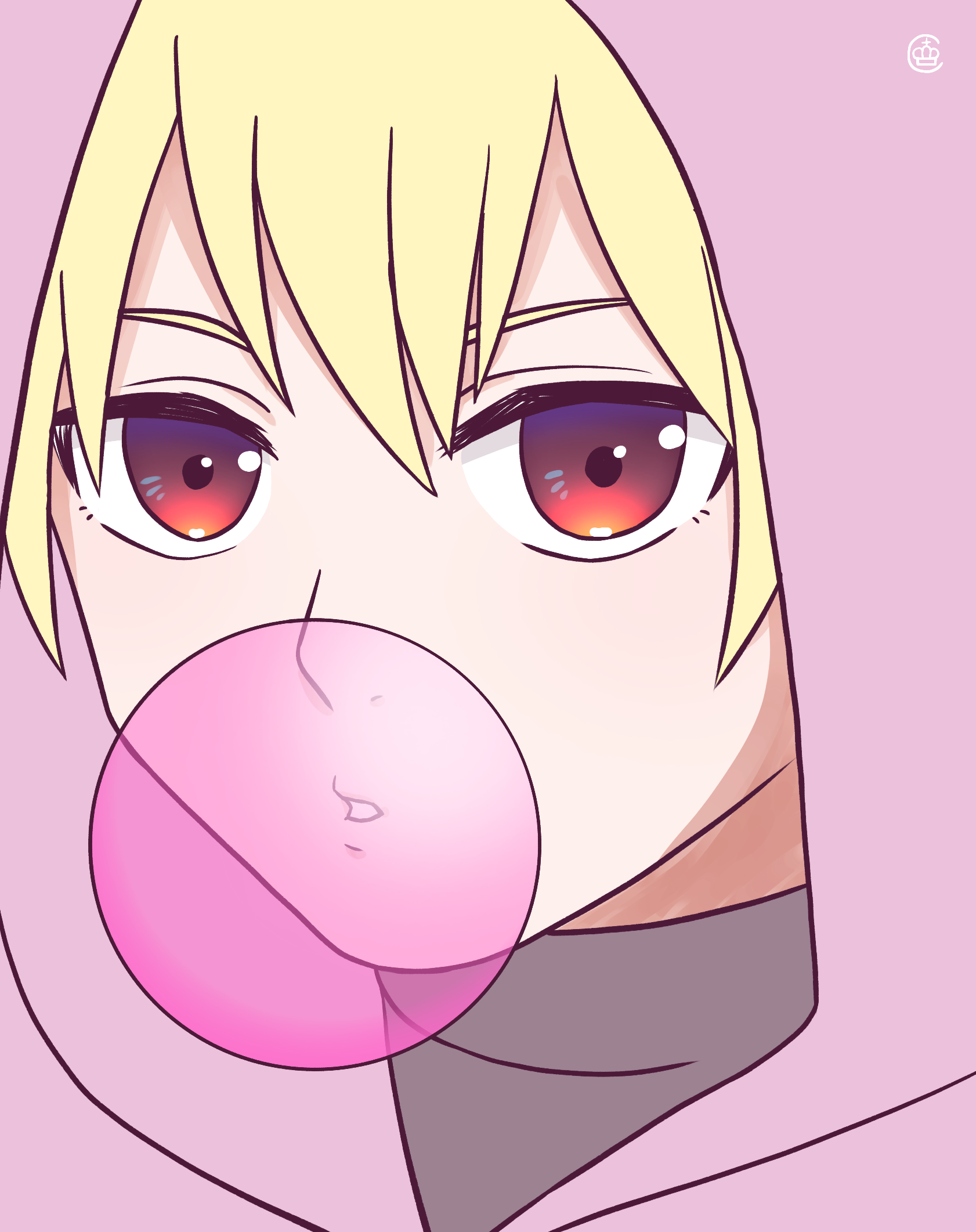風船ガム Ibispaint