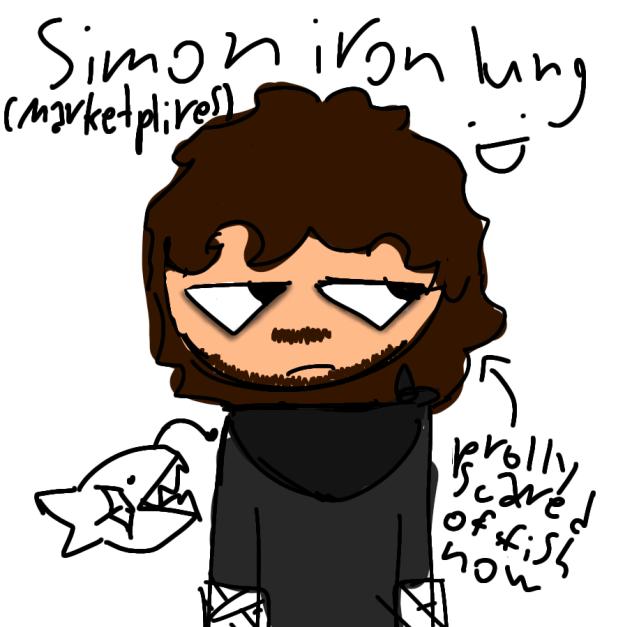 quick Simon doodle (iron lung)