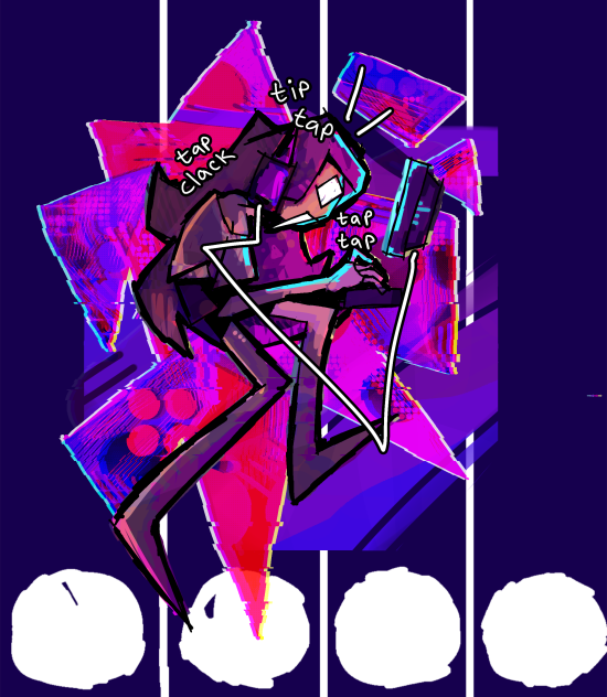 average osu! mania session - ibisPaint