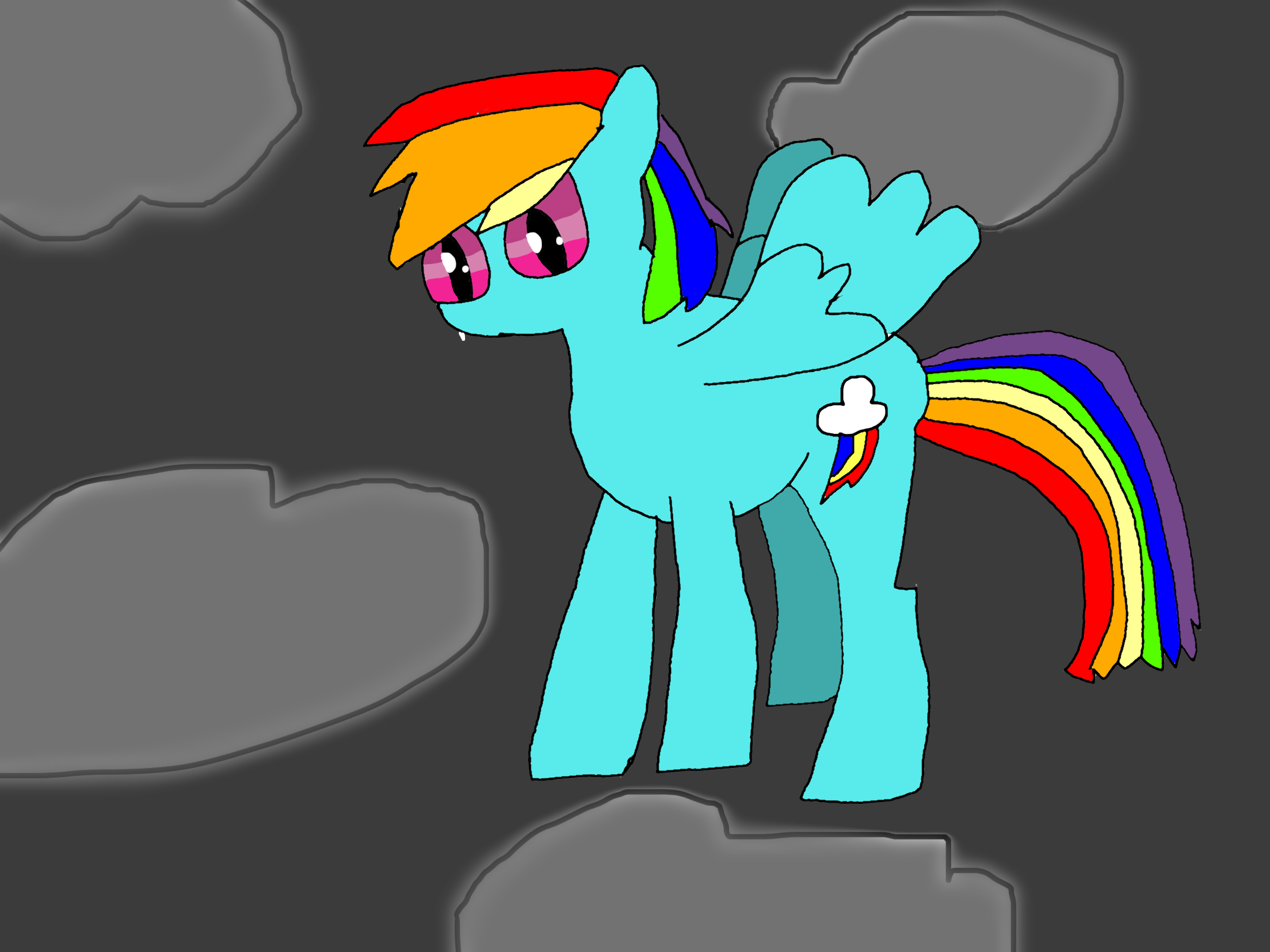 Rainbow dash is that you - ibisPaint