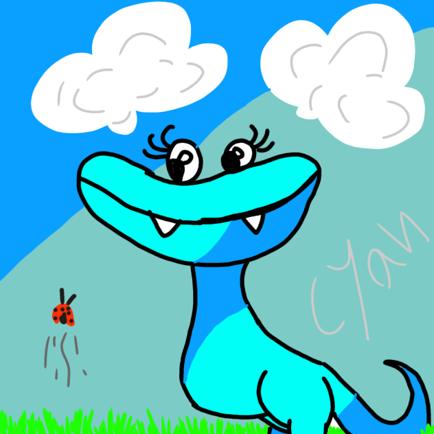 cyan - ibisPaint