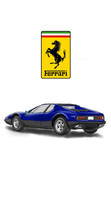 FERRARI 365GT BB - ibisPaint