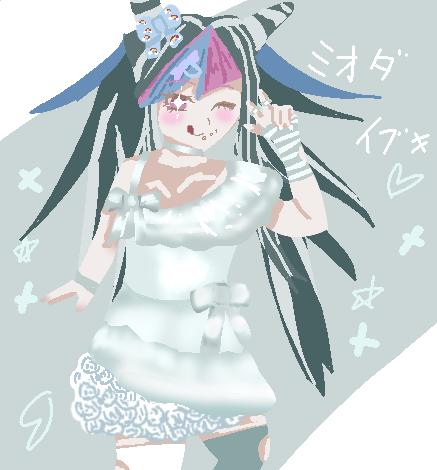 アイビスの服を澪田ちゃんに着させました！