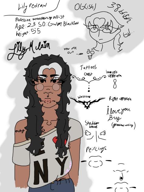 My OC Lily McLain - ibisPaint