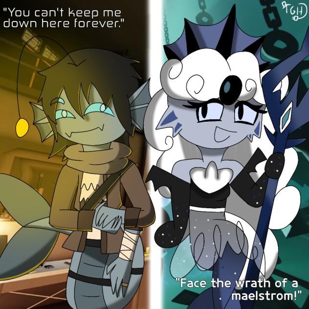 Sebastian Solace and Black Pearl Cookie