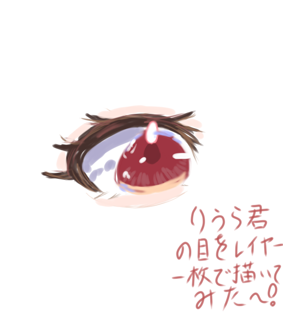 りうら君の目