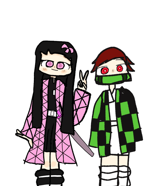 Tanjiro and Nezuko Swap