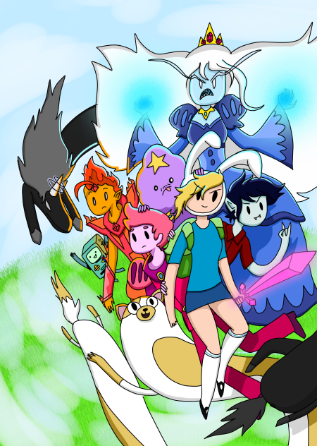 Fionna and cake fanart