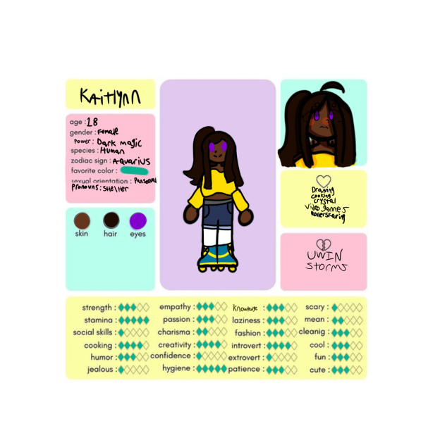 Get to know my oc!