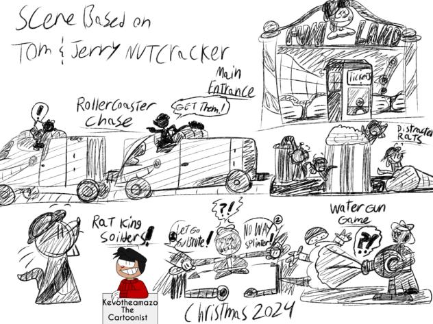 My nutcracker amusement park chase