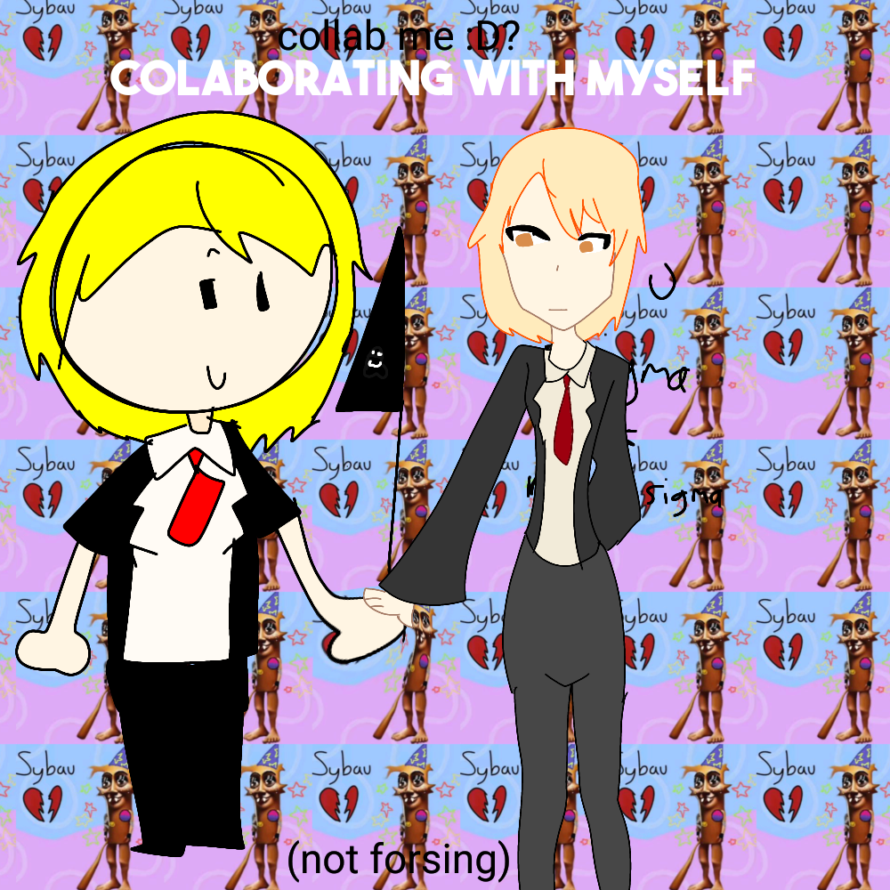 colaborating with myself - ibisPaint
