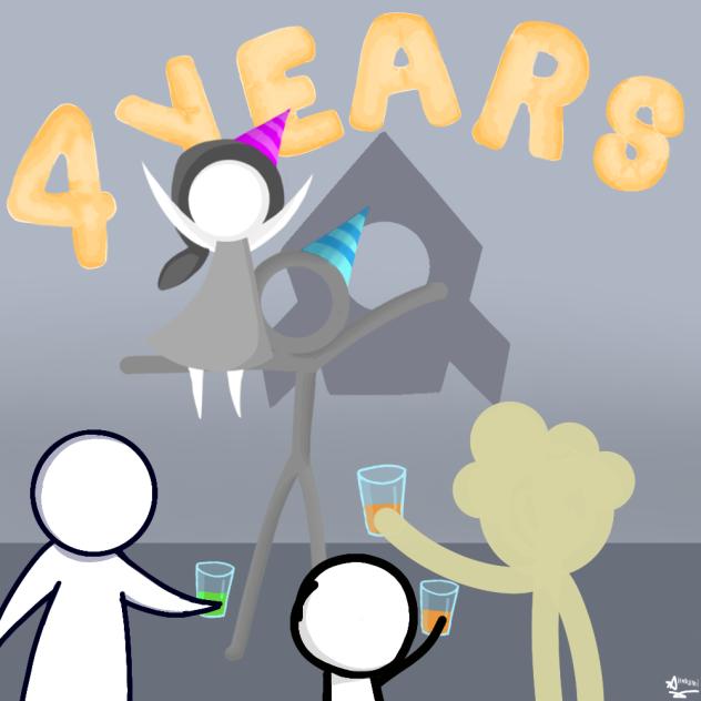 4 aniversario!