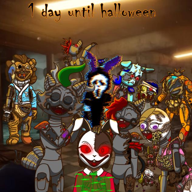1 day until halloween