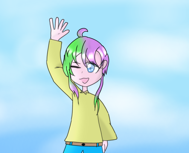 はーちゃん代理描いてみた！