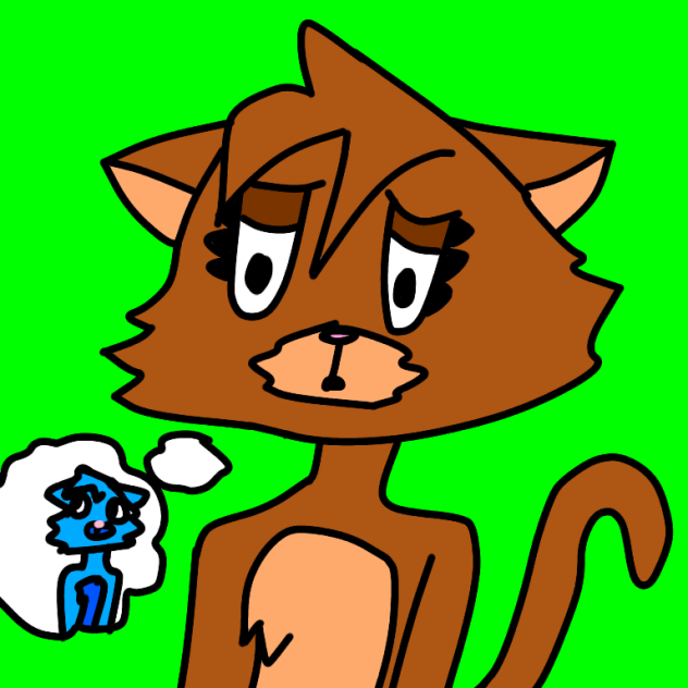 new cat oc chocolate - ibisPaint
