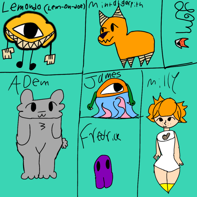 happy fun time friends - ibisPaint