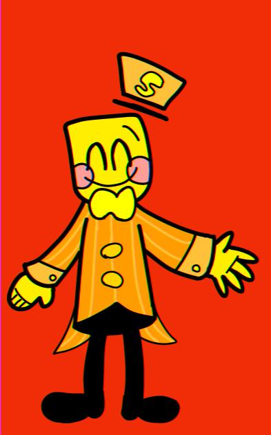 smiley in static artstyle