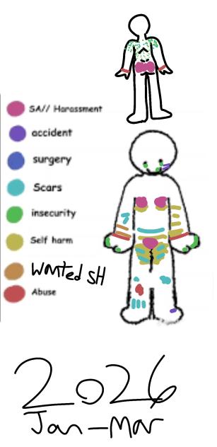 Current body harm chart🧷💢