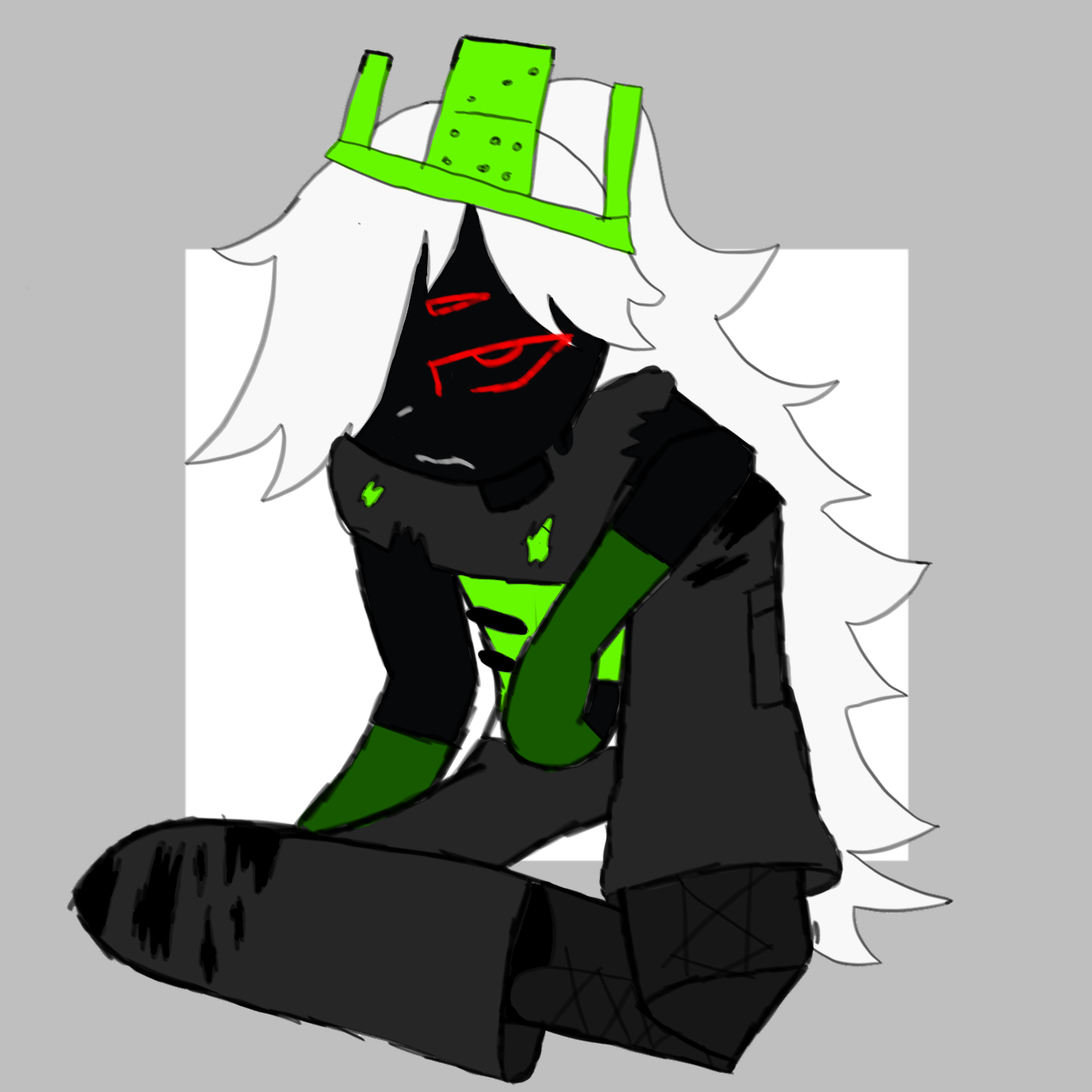 YOUNG MAN GET BACK IN THE FRAME! - ibisPaint