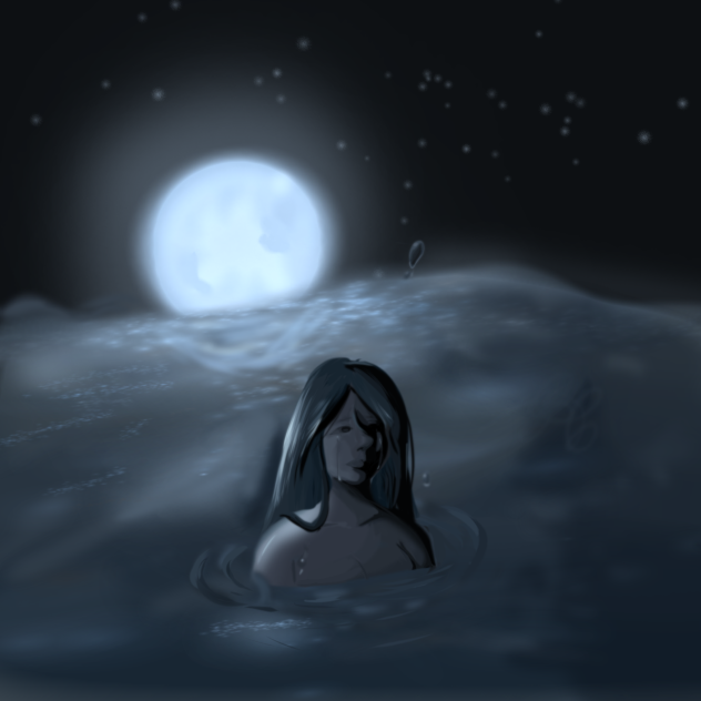 Lost at sea🌕🌑🌊✨