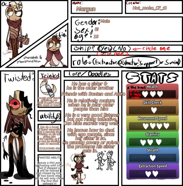 My oc for Dandy's corruption!