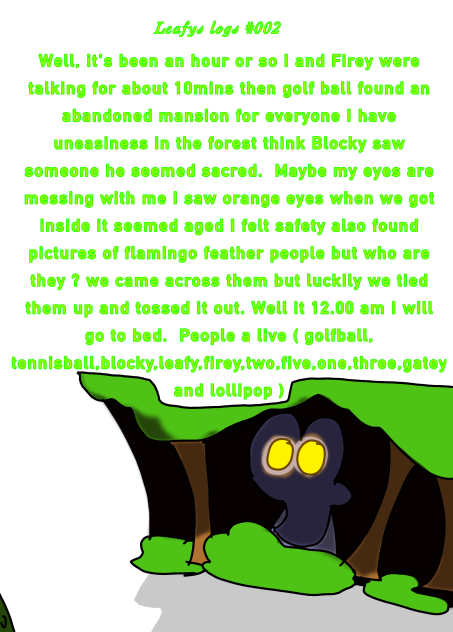 Leafy log #002 for tomorrow