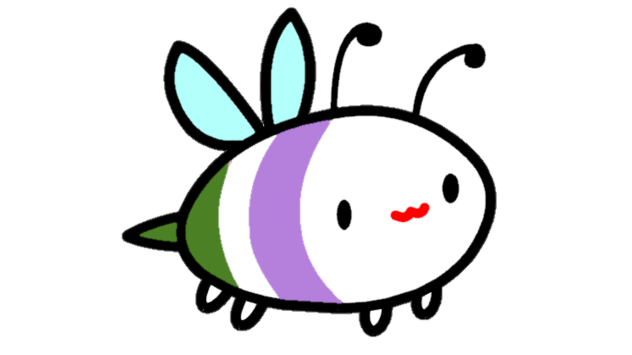 Gay bee 🐝🏳️‍🌈