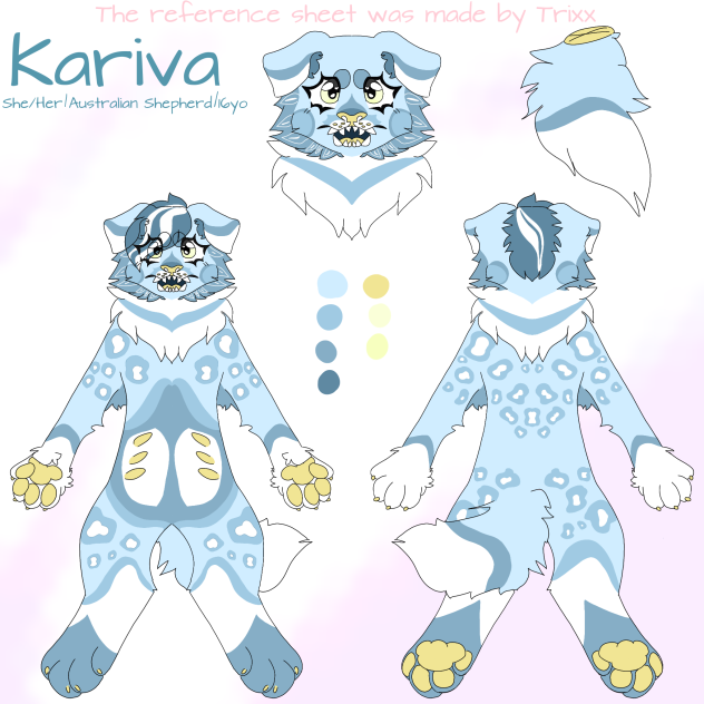 Kariva's reference sheet