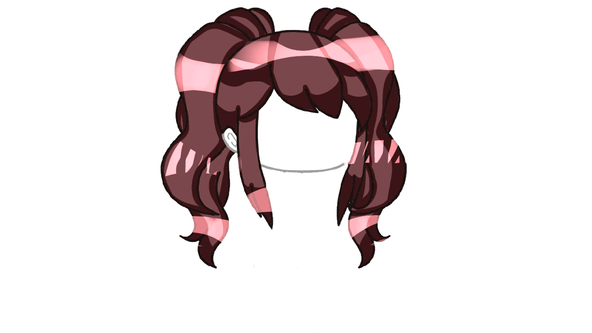 how I edit hair ibisPaint