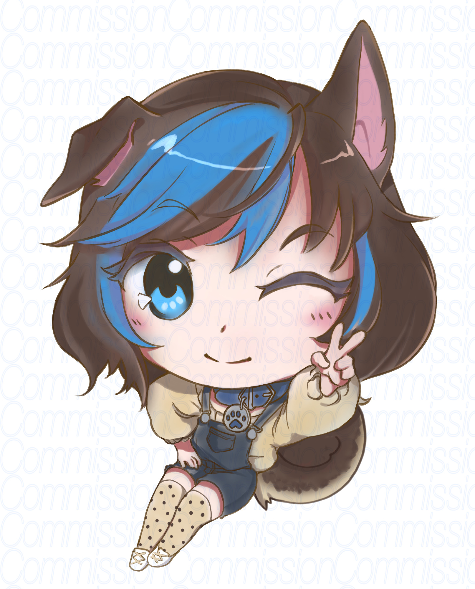 Chibi Commission 2 - ibisPaint