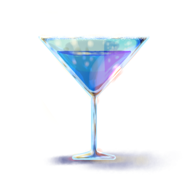ブルーカクテル  Blue cocktail