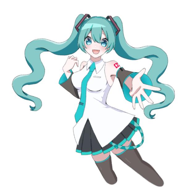 初音ミク描いて動かしてみた！